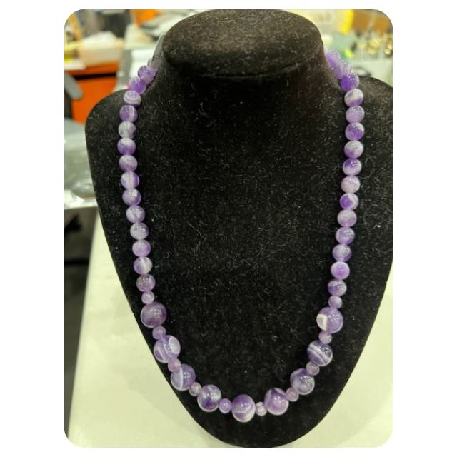 Amethyst Necklace Raffle Prize